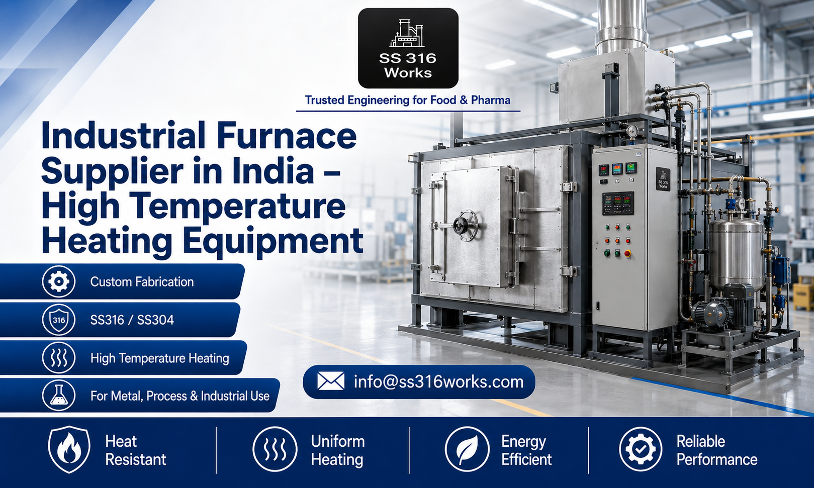 Industrial Furnace Supplier in India – High Temperature Heating Equipment